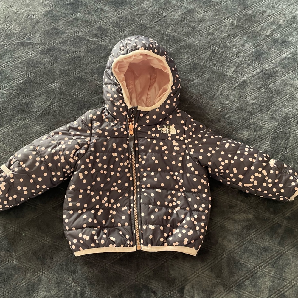 Infant reversible North Face jacket